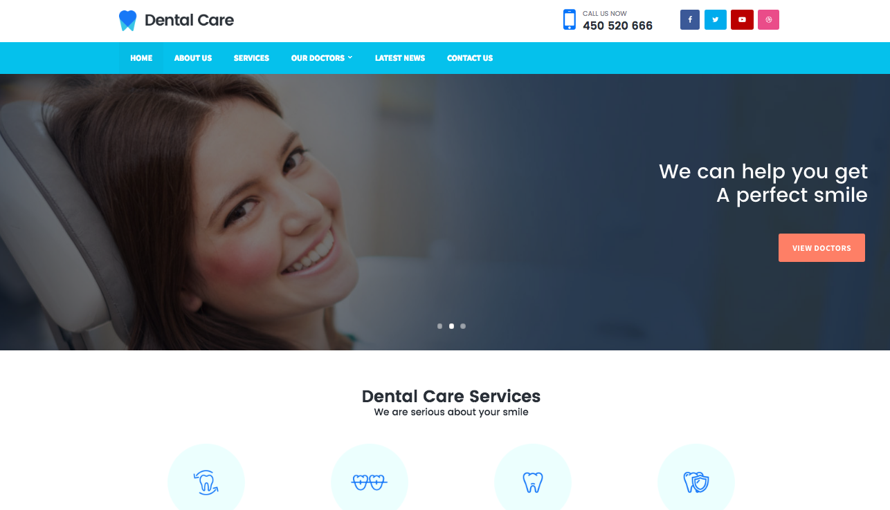 themes WordPress pour dentiste